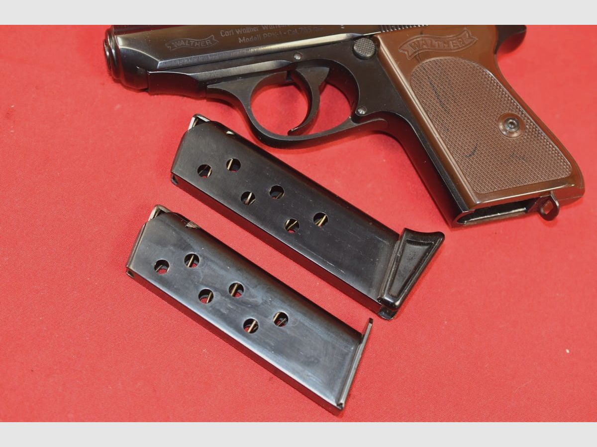 #7545 PISTOLET WALTHER PPK-L (DURAL), ROK 1965, Kal. 7,65Br., zdjęcie 21 z 23