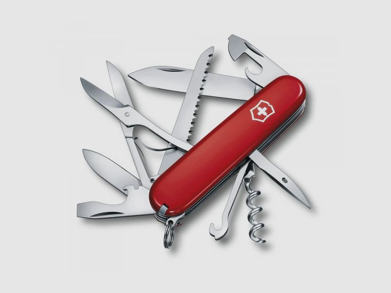 CUCHILLO DE OFICIAL SUIZO - 14 PIEZAS - VICTORINOX HUNTSMAN