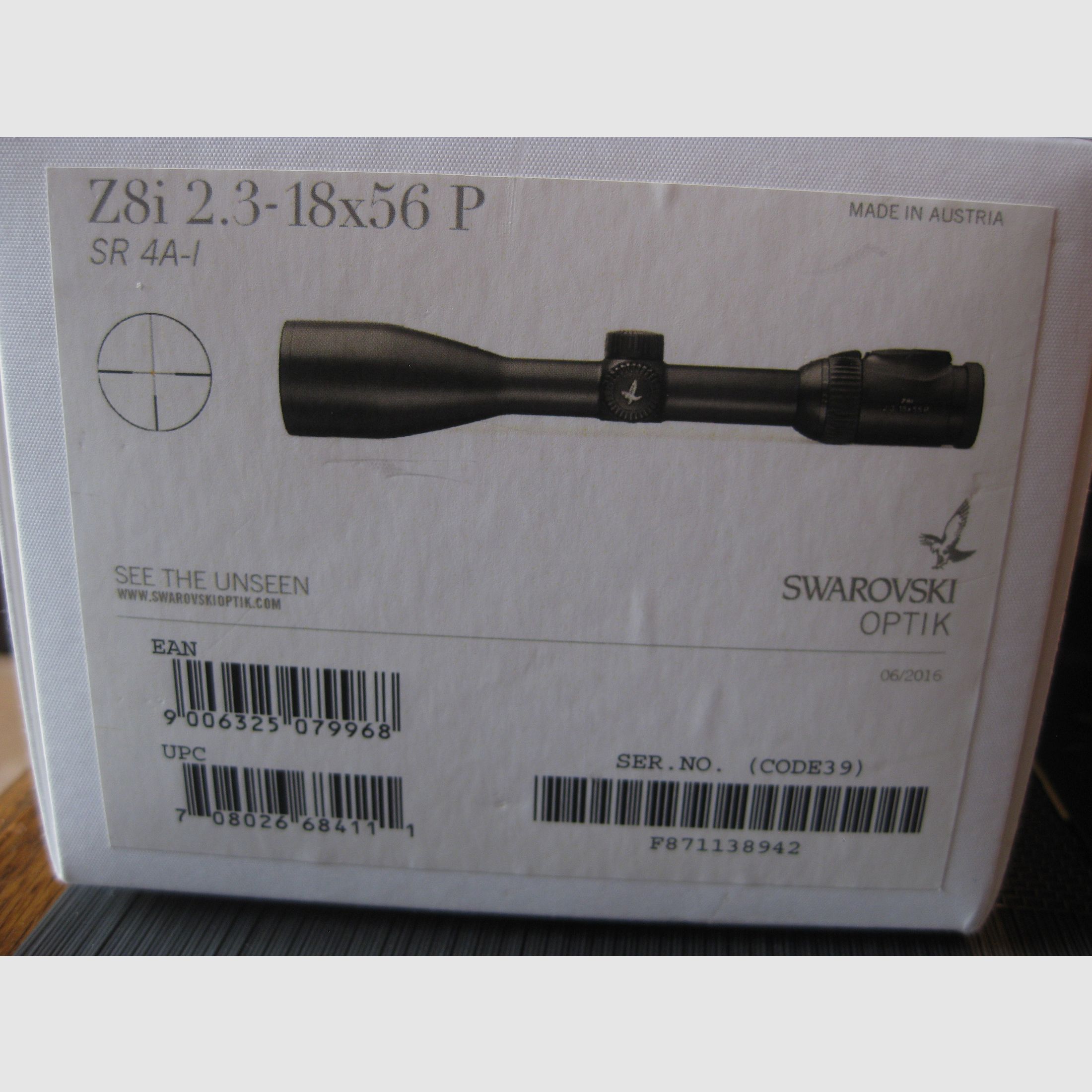 TOP Swarovski Z8i 2.3-18x56 P SR Abs. 4A-I incl. saddle mount high for Blaser and Sauer 505 !! NO ZEISS-LEICA-S&B-GPO-DDoptics-IOR-Mauser !