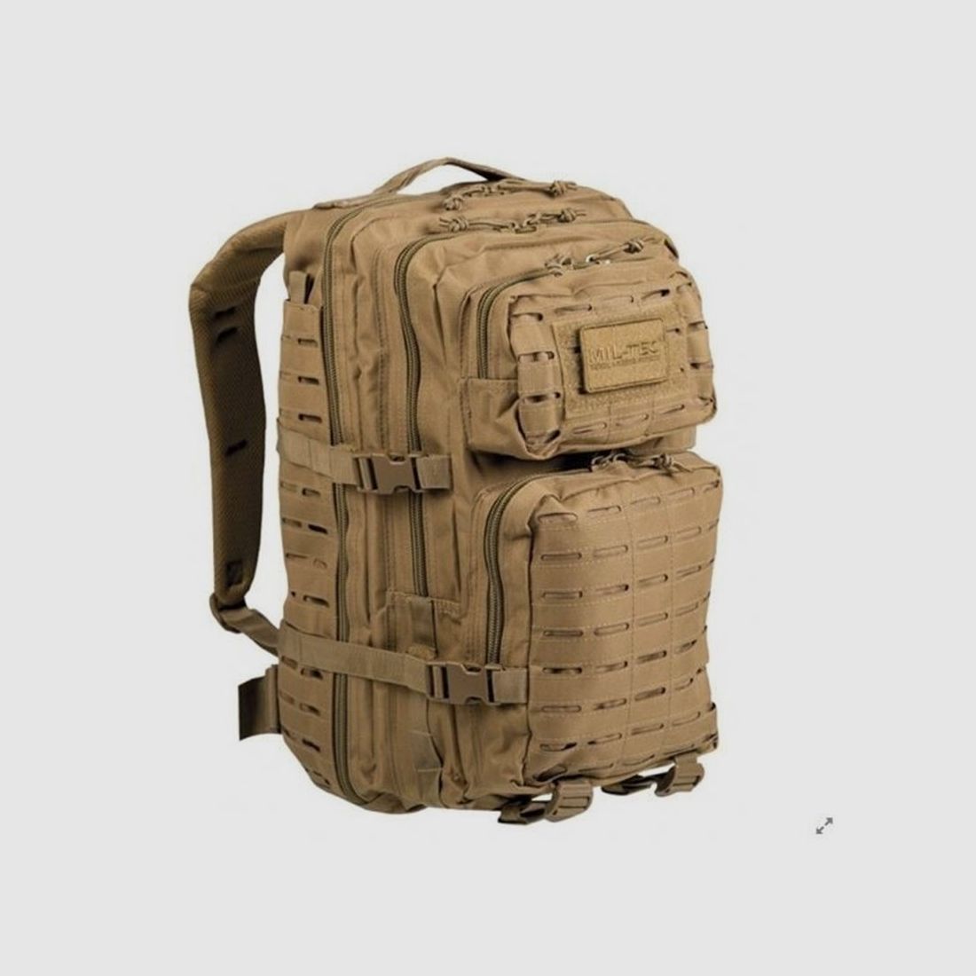 Mil-Tec US Assault 20 L Lasercut Coyote Rucksack, Bild 1 von 2