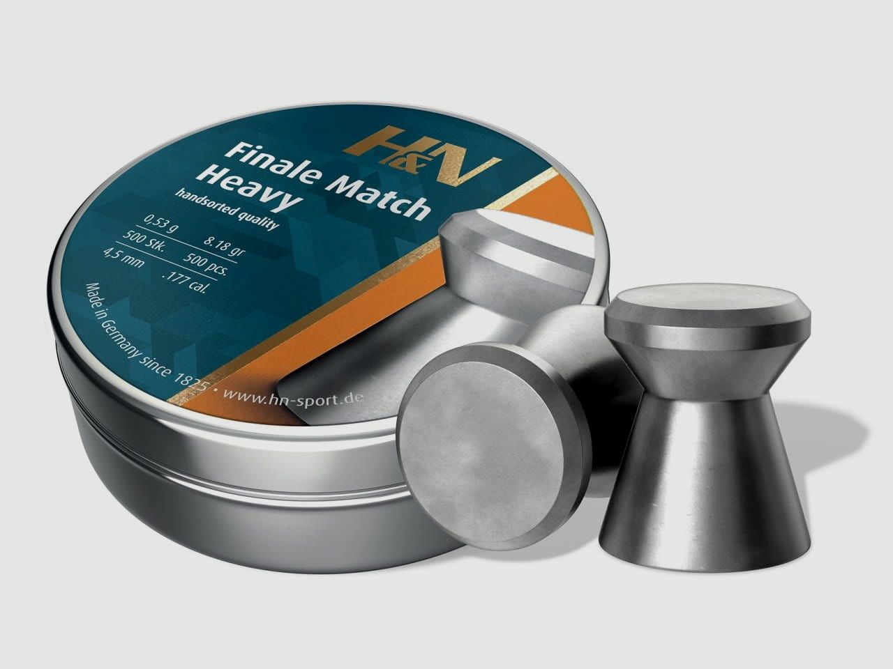 H&N Finale Match Heavy Diabolo 4,49 mm - 500 pz.