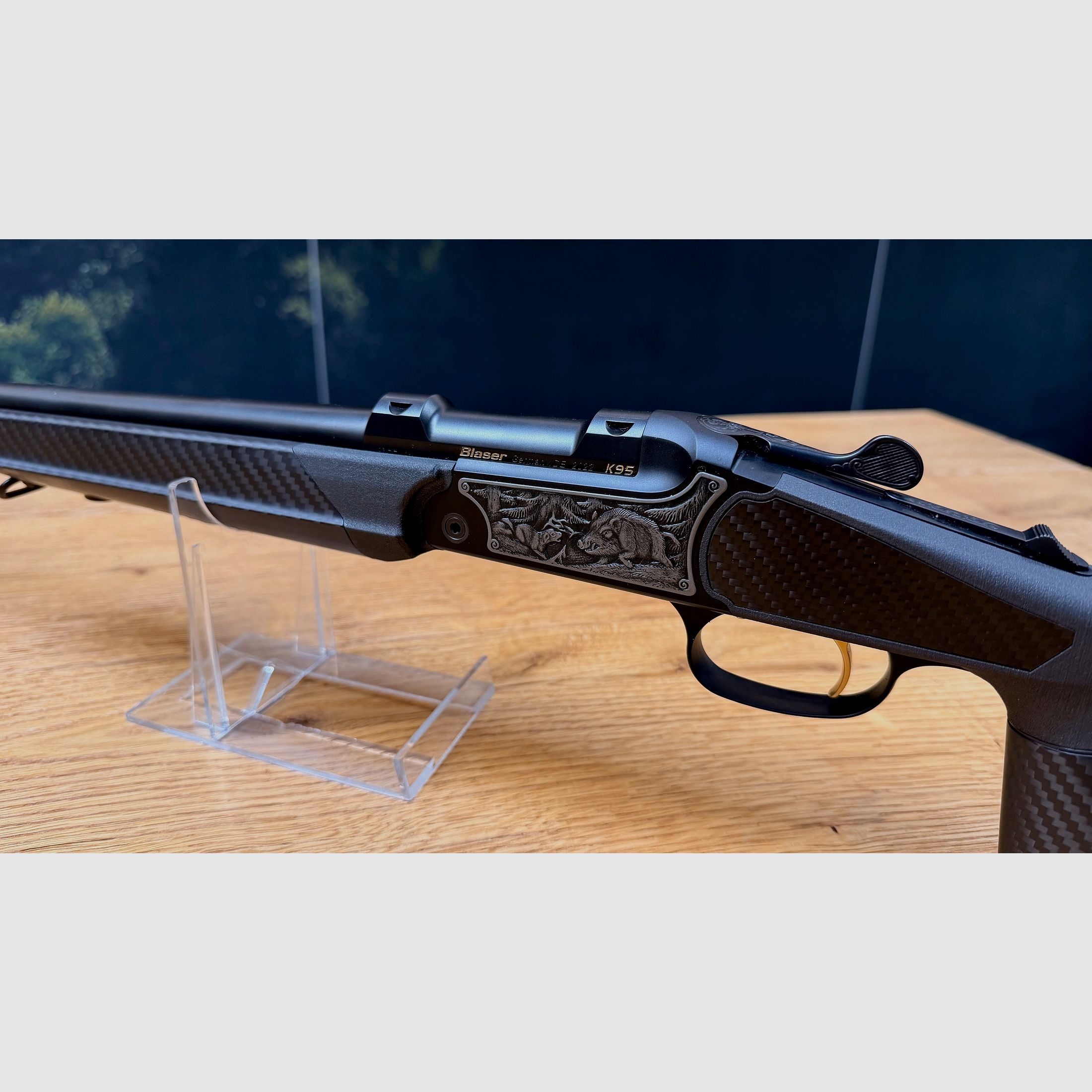 FBT – FINE BALLISTIC TOOLS / UNIC CARBON SCHAFT FÜR BLASER K95 / MIT SYSTEM!!!, Bild 6 von 6