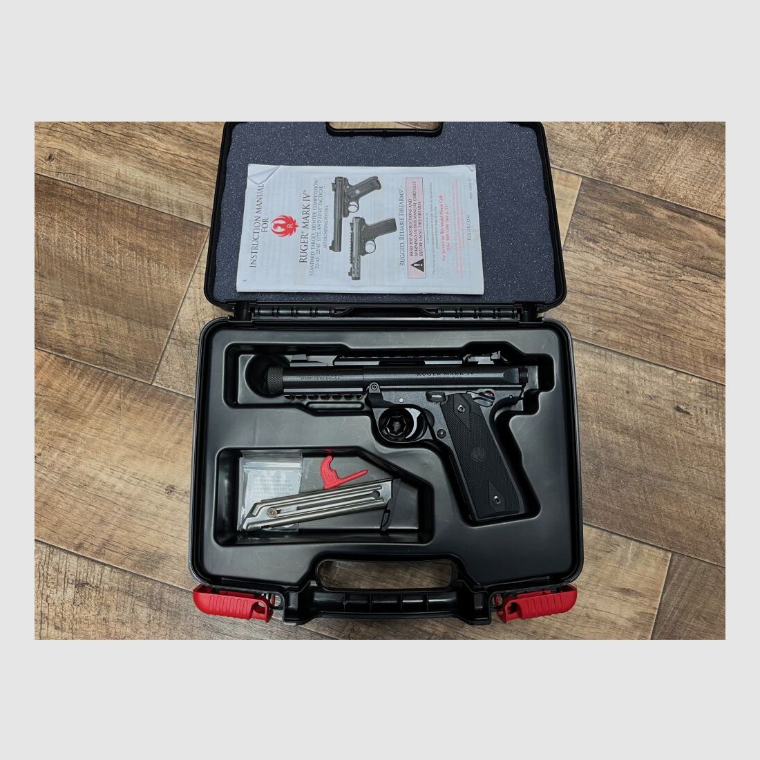 Ruger Mark IV 22/45 Tactical Black .22lr
