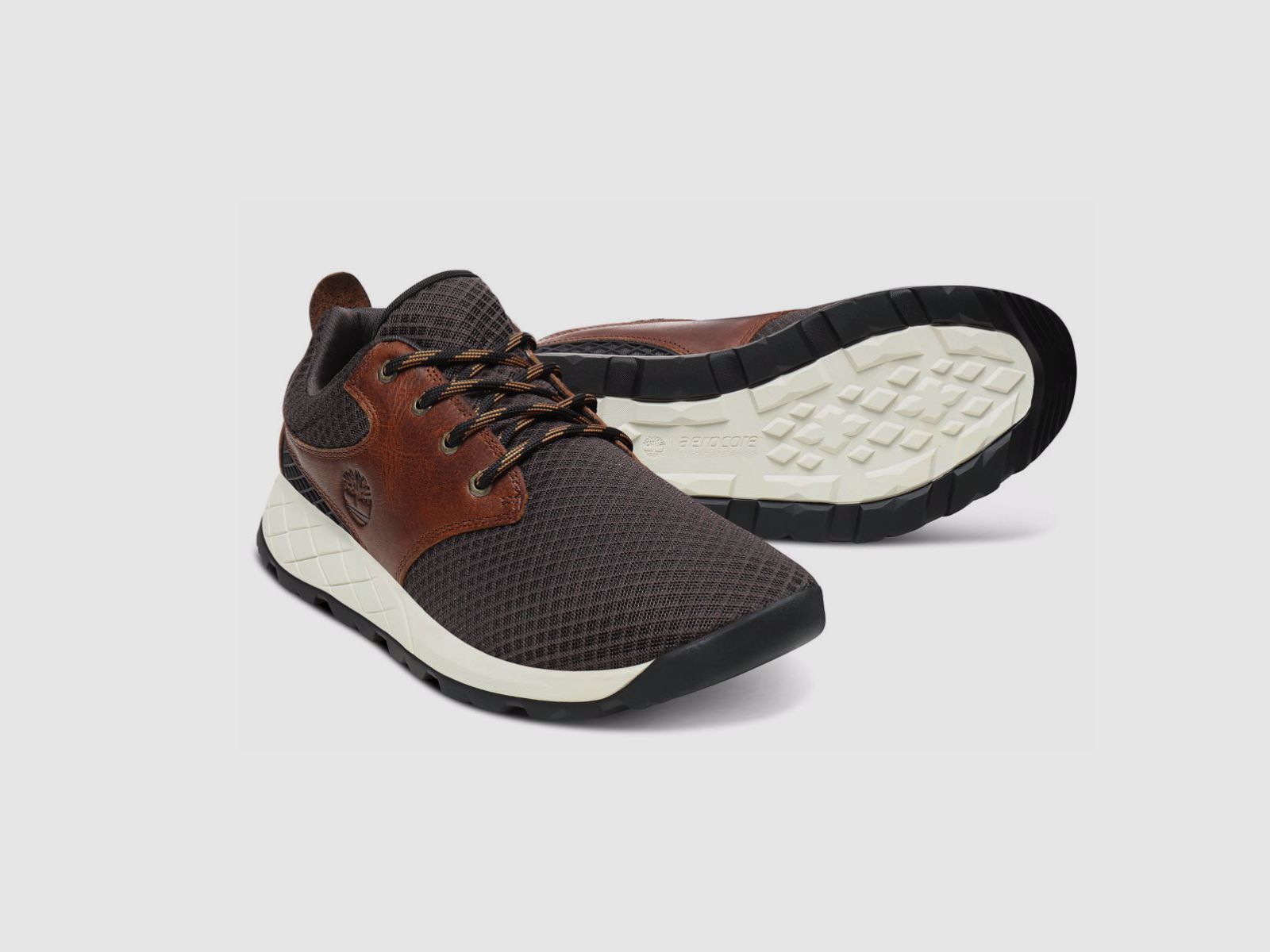 TIMBERLAND Tuckerman Low Black W Tan Mesh