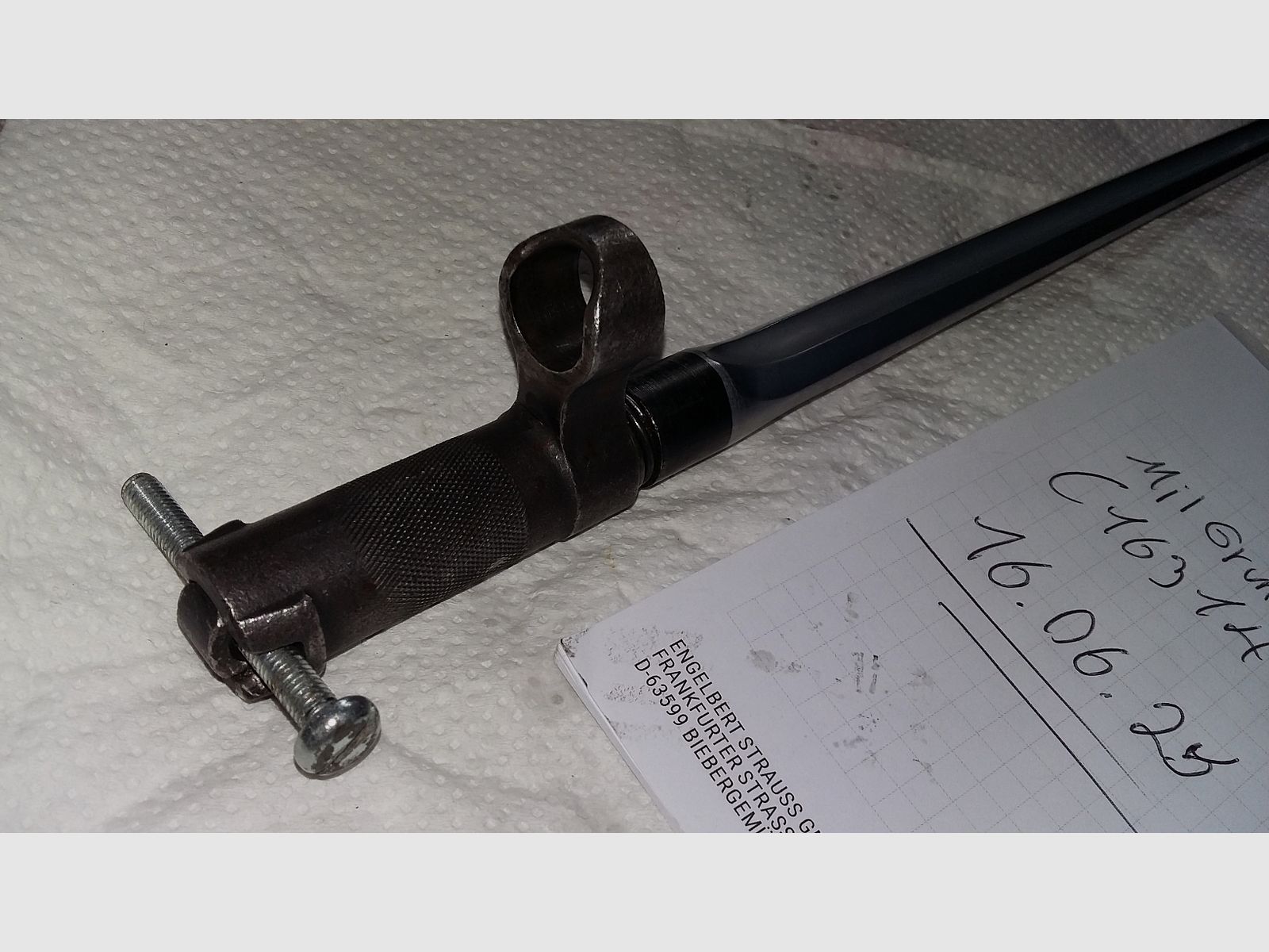 Original chinesisches Type 56 SKS "Paratrooper" Spike/Nadel Klappbajonett