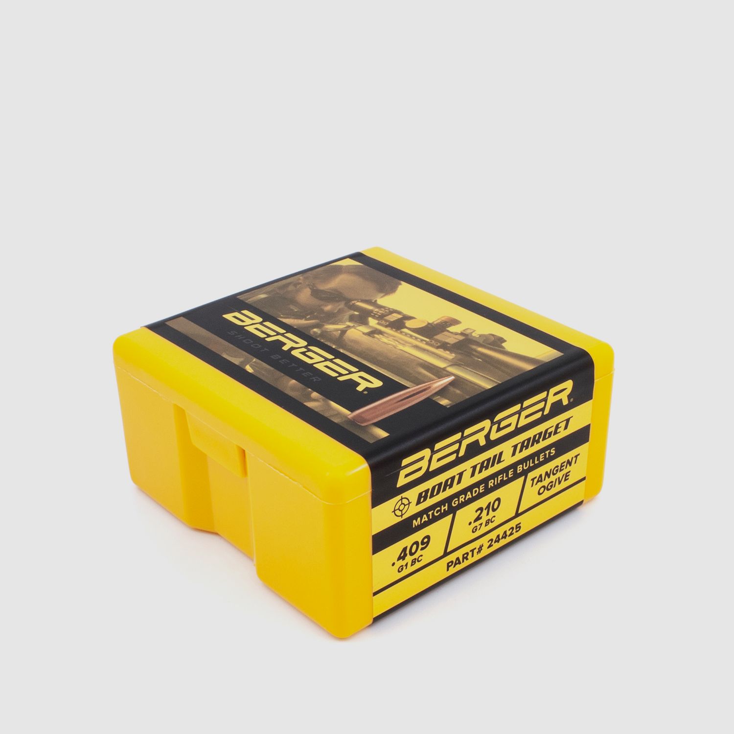 Balle Berger 6mm/.243 BT Target 90GR 100 Pièces