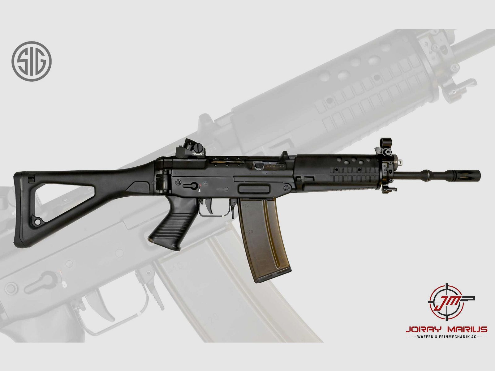 SIG SG553-1 LB Diopter Halbautomat 5.56 NATO Schwarz