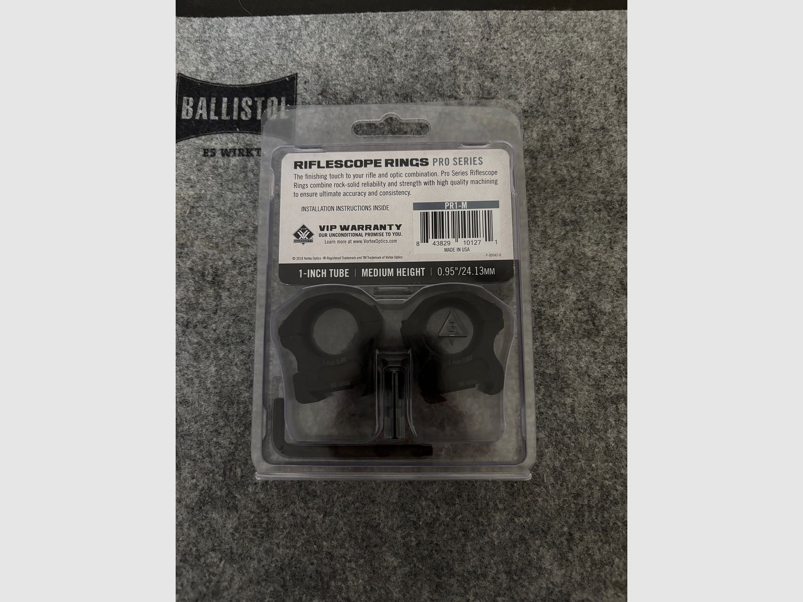 Vortex Pro Series Ringe 1-inch