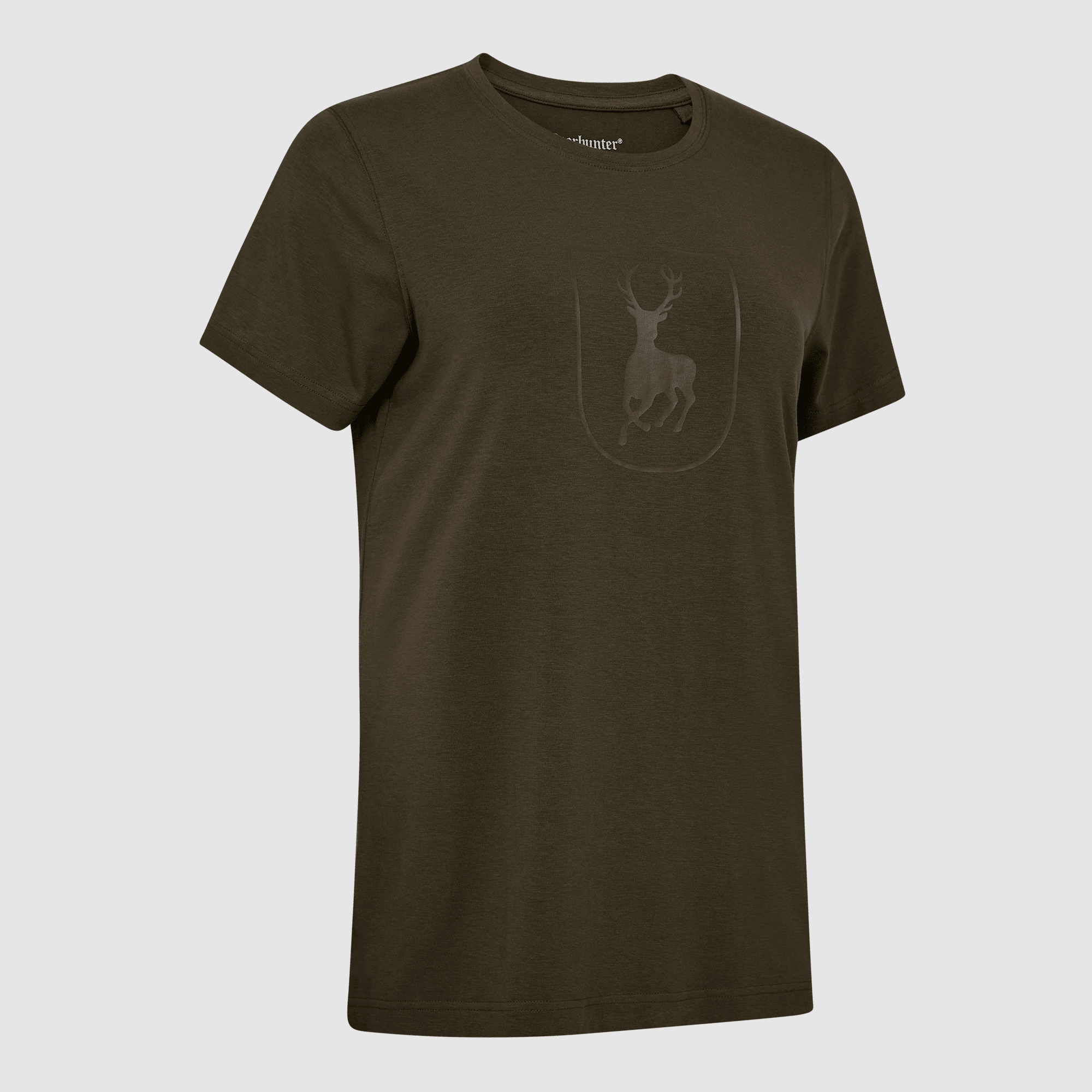 T-shirt Femme Bamboo Deerhunter Vert Foncé 44