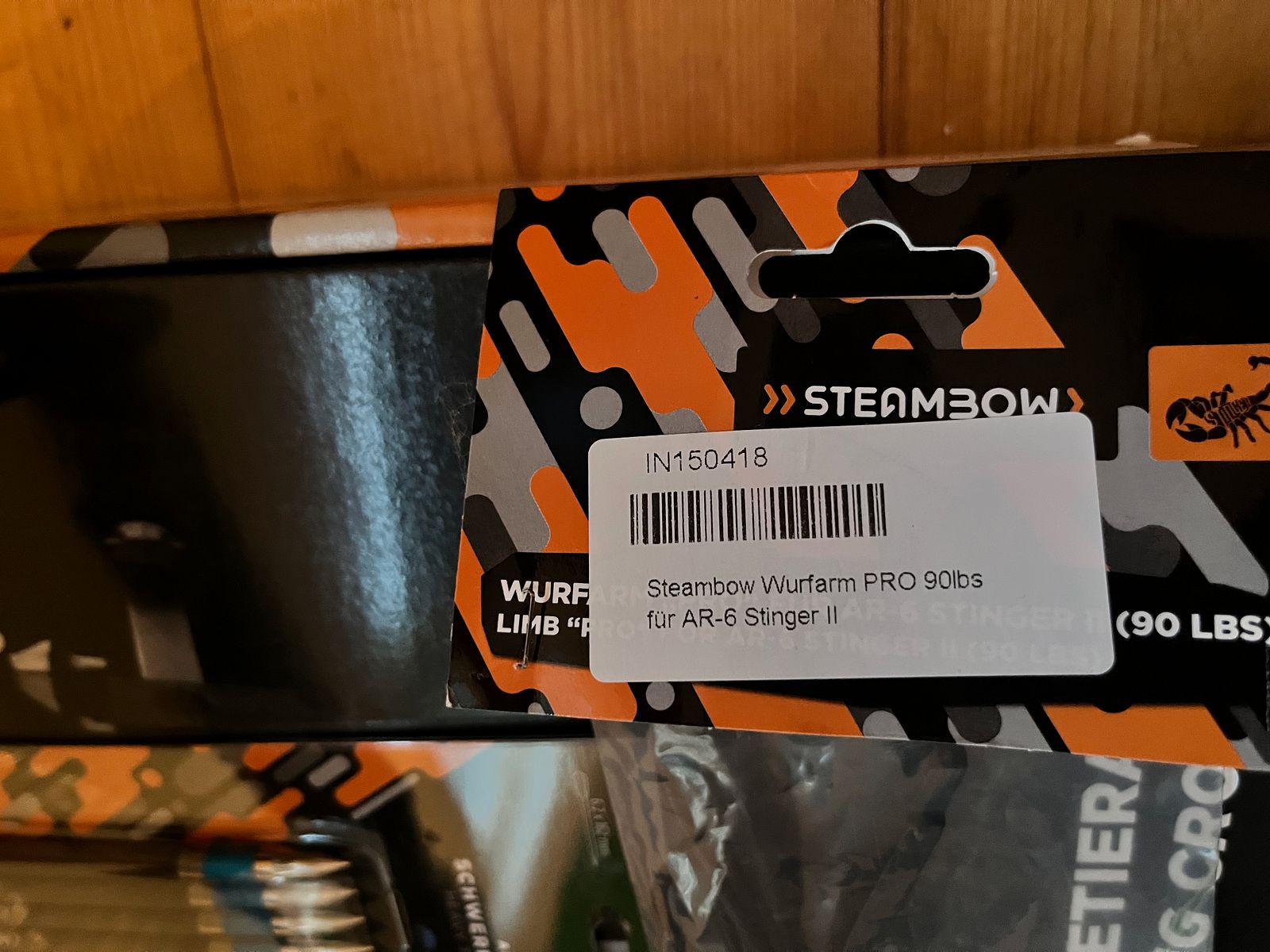 Steambow AR Stinger 2 Tactical Repetierarmbrust inkl. Zubehör