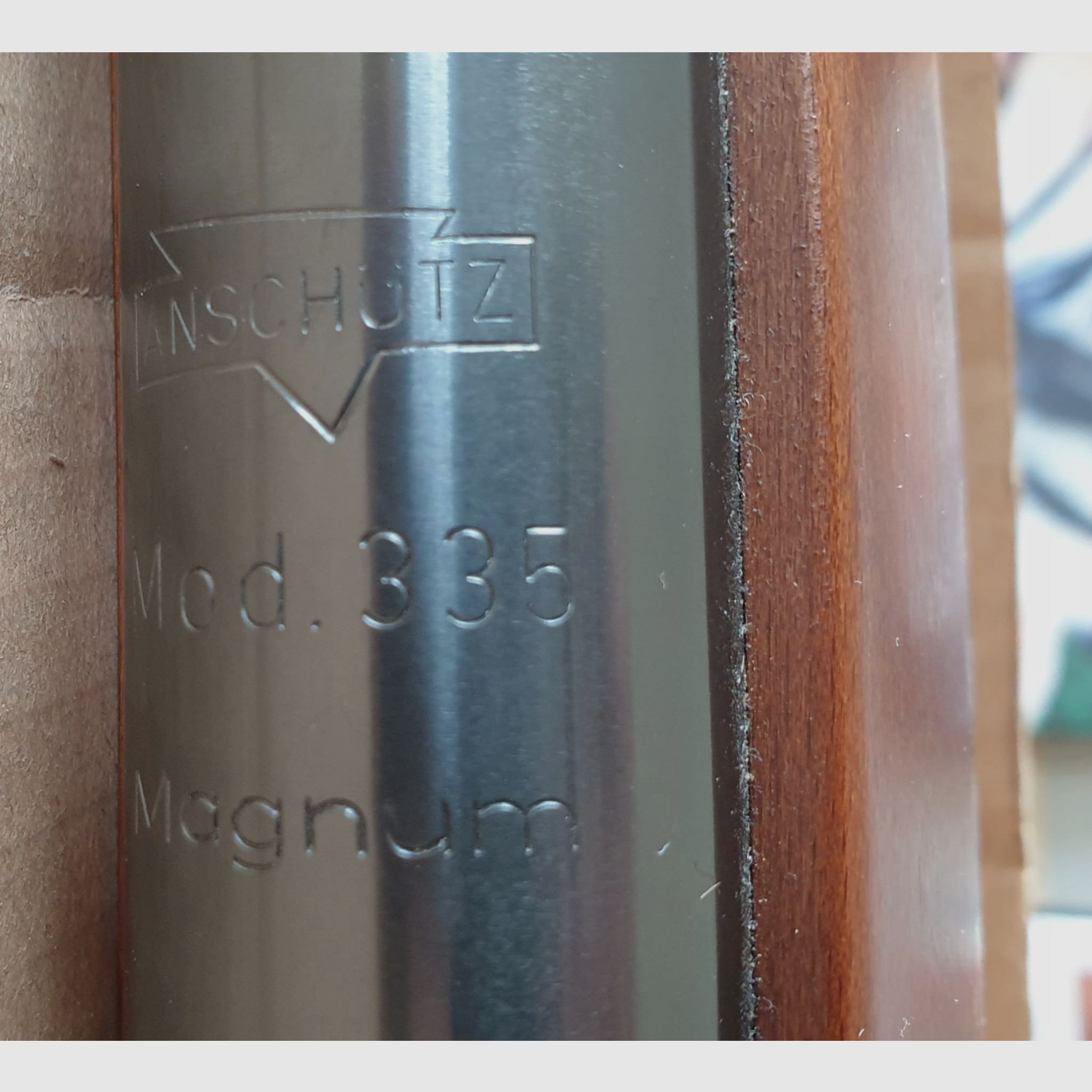 Luftgewehr Anschütz Model 335 Magnum 4,5mm (voll funktionsfähig, neuwertig), inkl. Verpackung und Munition 