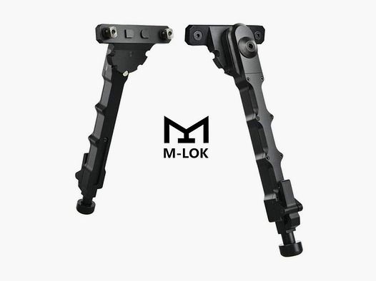 shoXx Bipod 7,5-9 pouces Aluminium M-LOK noir