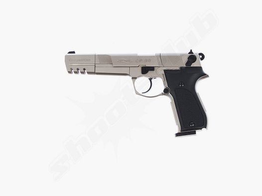 Walther CP88 Competition vernickelt CO2 Pistole - 4,5 mm