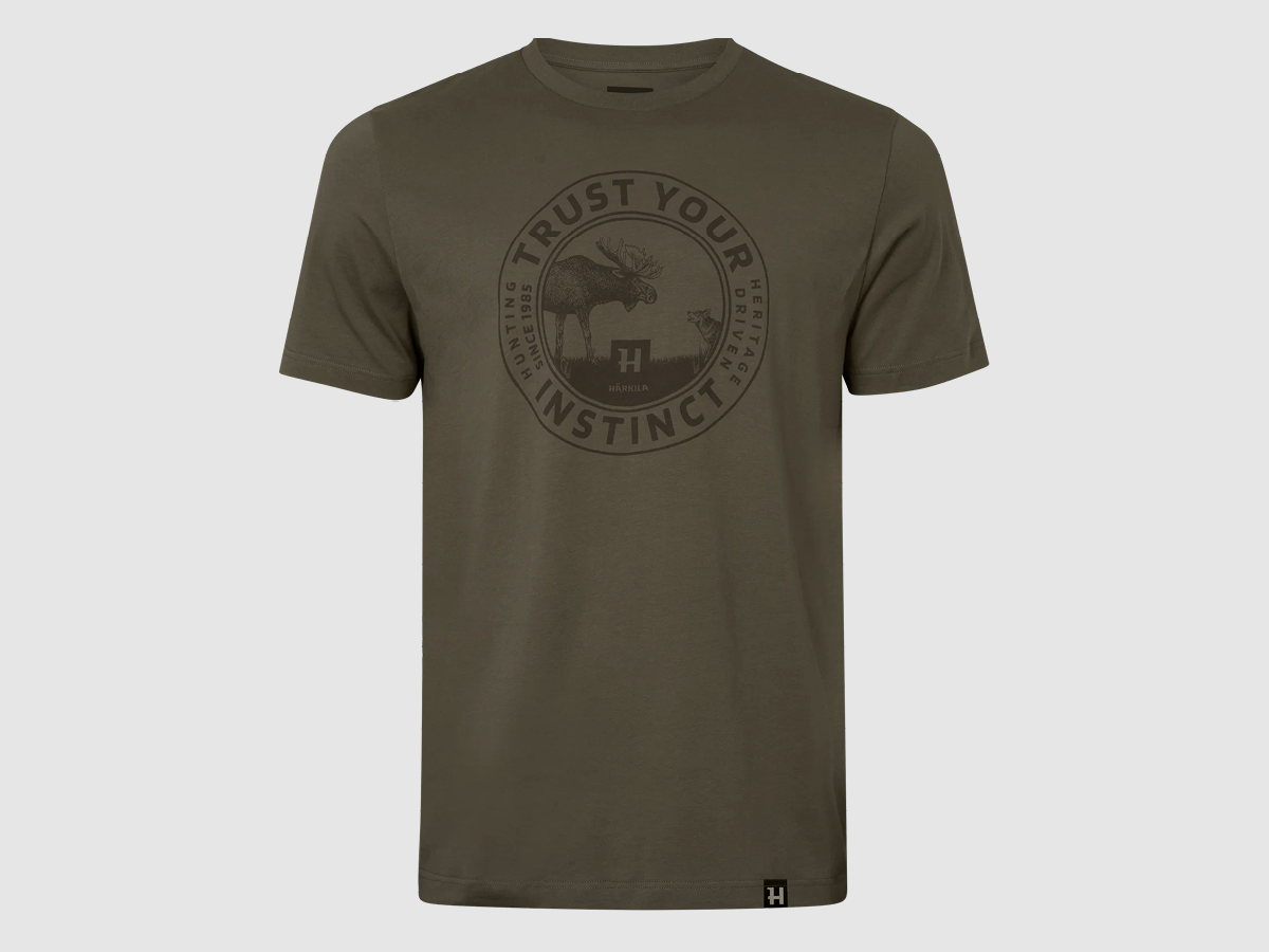 Härkila Moose T-shirt i Tarmac, billede 1 af 3