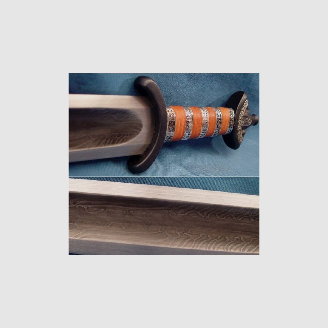 Sächsisches Schwert 9. Jahrhundert, wikingerzeitlich, Replika, NEU