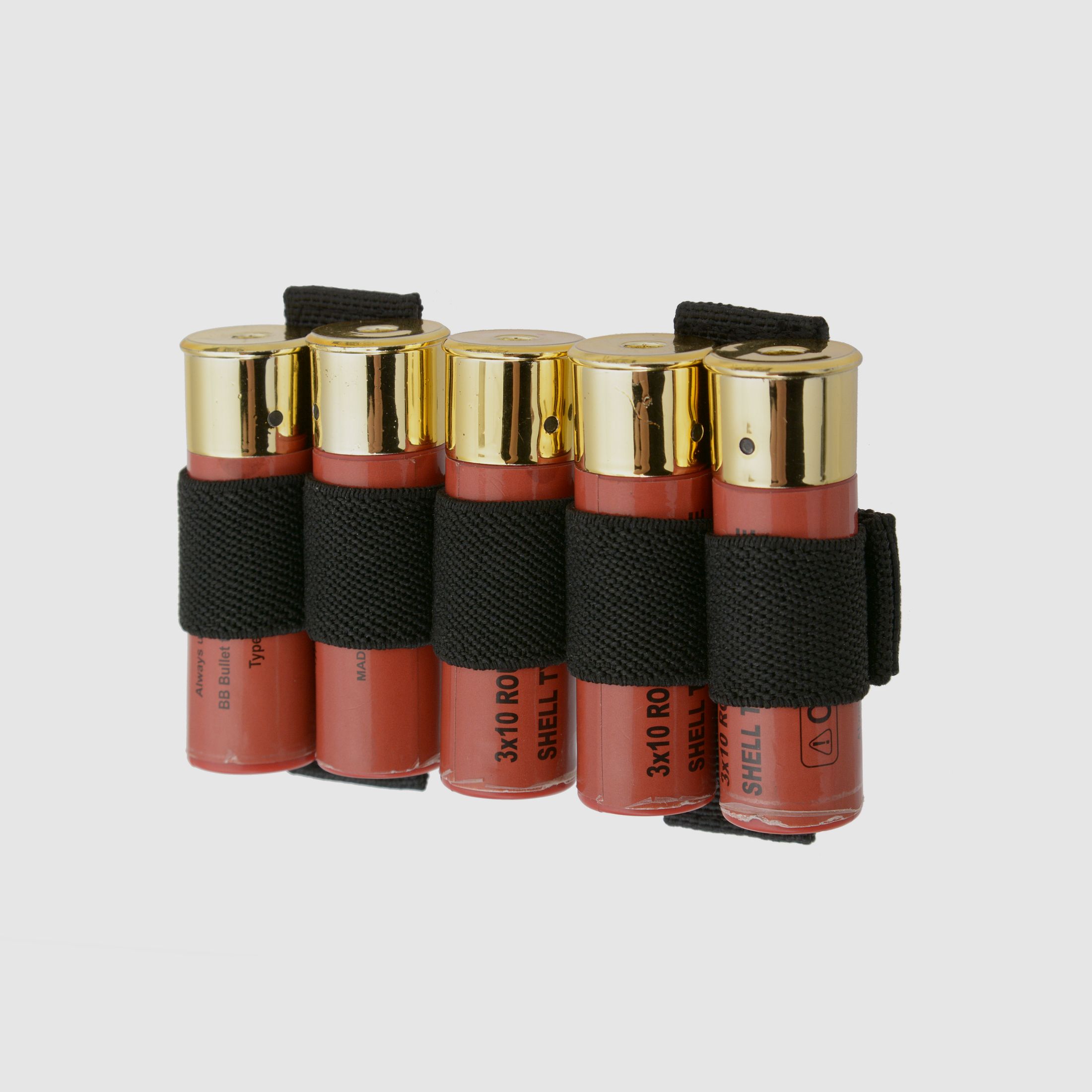 Simple 5rd Shotgun Shell Carrier - Black [8FIELDS]