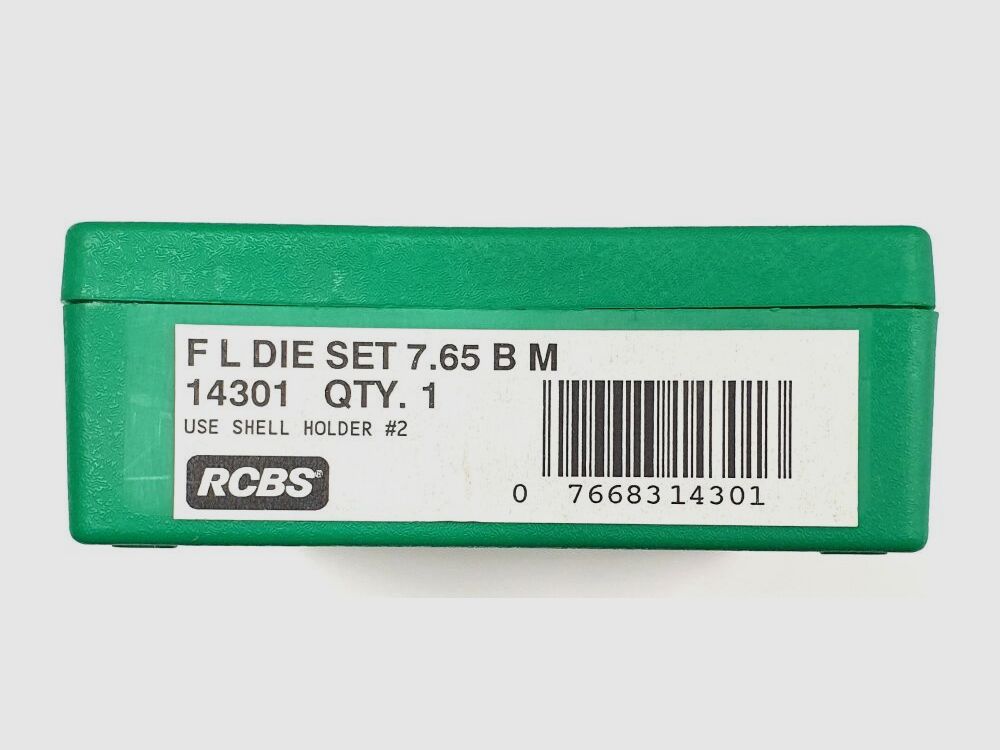 RCBS Reloader Special Full Length Die Set, 7.65 Ar