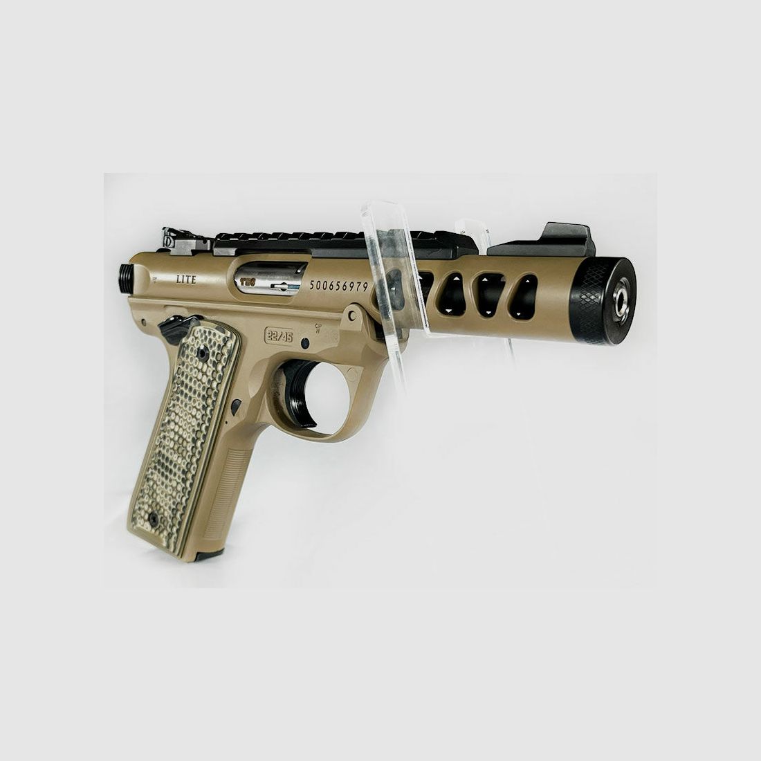 RUGER Mark IV 22/45 Lite FDE 4.4"