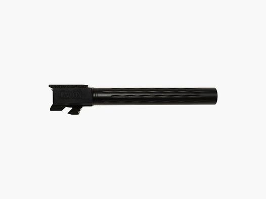 Faxon BarrelG34GEN5w/PatFlameFlut,1/10Twist,416-R,StressRelieved,BlackNitride,TCrown,N-T
