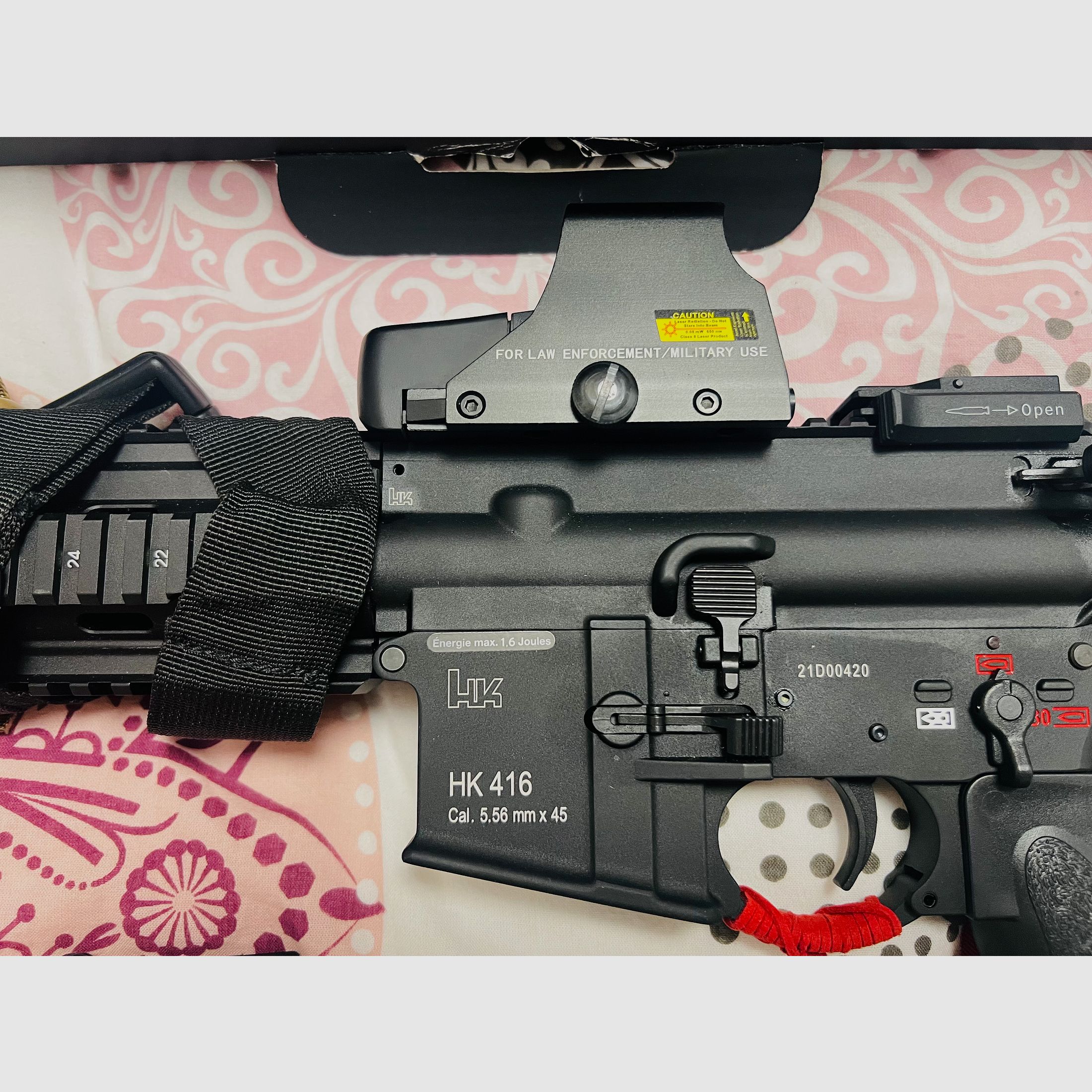 Airsoft rifle Heckler & Koch HK416 A5 GBB from 18