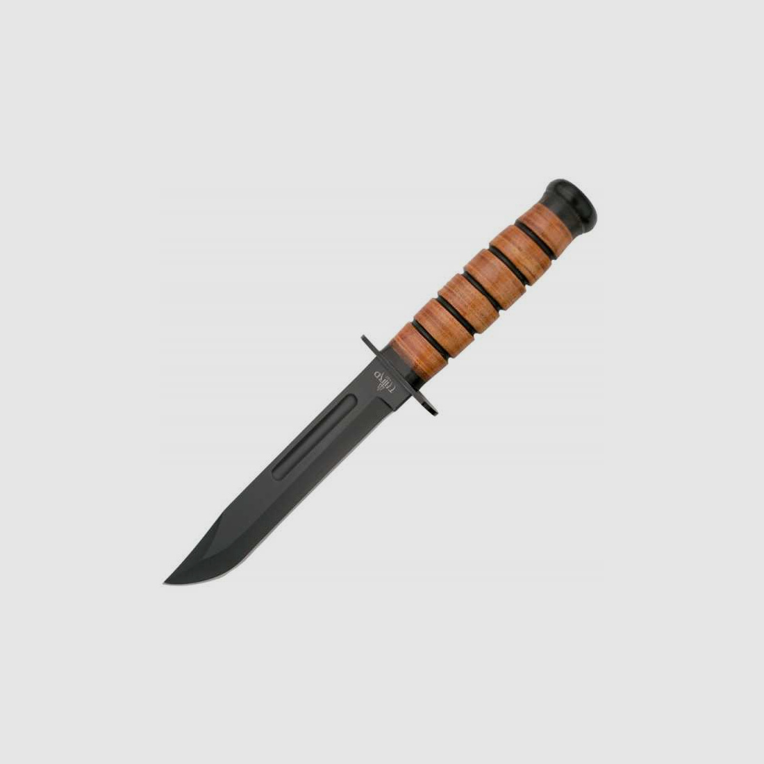 Tercero 11593 USMC KA-BAR Cuchillo de Combate Táctico con Mango de Cuero y Funda de Cuero
