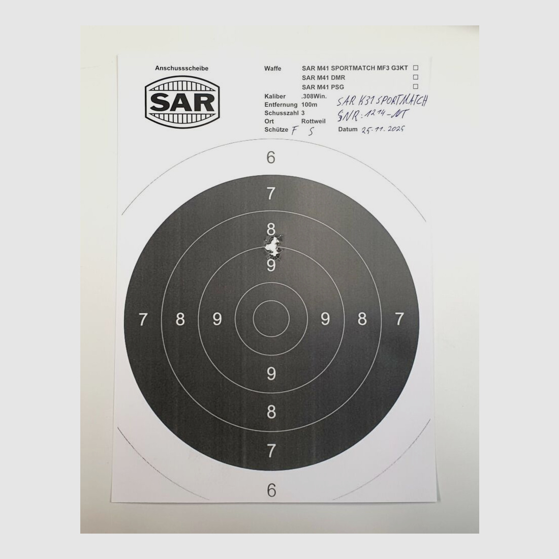 Schwaben Arms GmbH - Nowa produkcja - Karabin powtarzalny SAR K31 SPORTMATCH w kalibrze 308win. podobny do szwajcarskiego K31