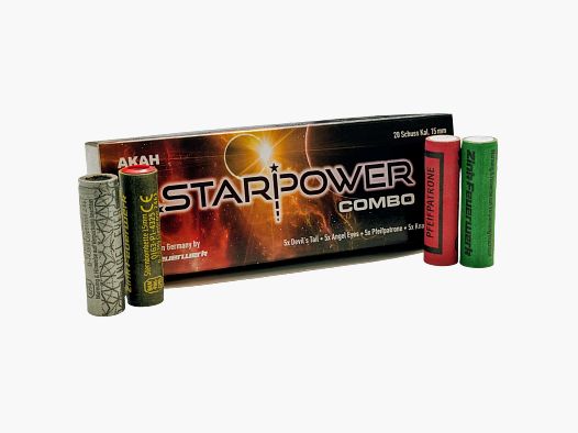 Zink Starpower Combo Kal. 15mm - 20 Schuss