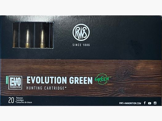RWS Evo Green .308Win 139grs - 20 shots