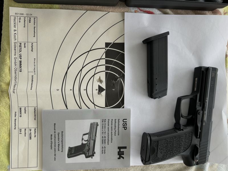 H&K HK Heckler & Koch USP in 9mm Luger - NEUWERTIG !