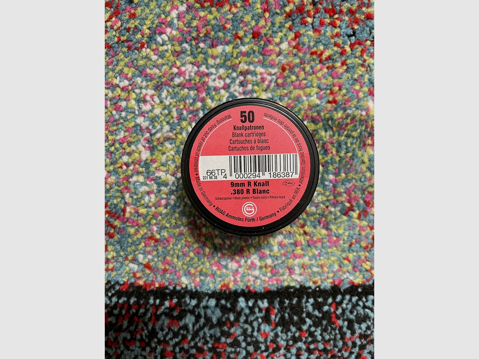 9mm RK Platzpatronen Geco