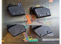 4 x Höppner und Schumann universele Magazinhouder (Speedmag 5CW?) voor dubbele magazijnen