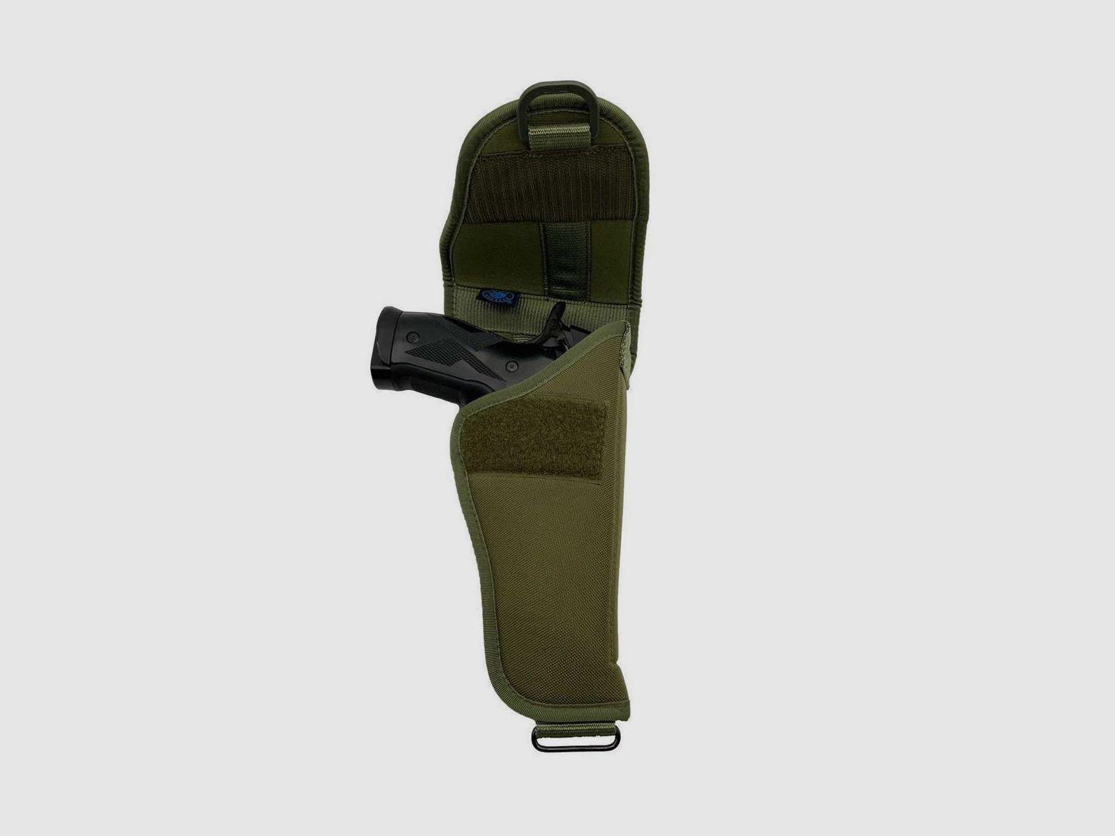 Jagd Klappenholster aus Cordura Beretta 81-87,CZ83, Sig Sauer P230/P232,Walther PP/PPK-OD Green-Rechtshänder