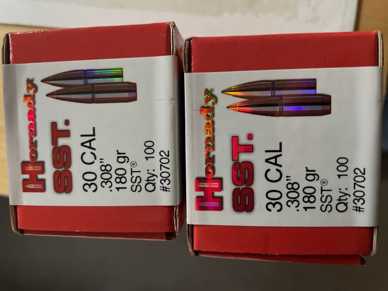 Geschosse Hornady SST .308, 180gr