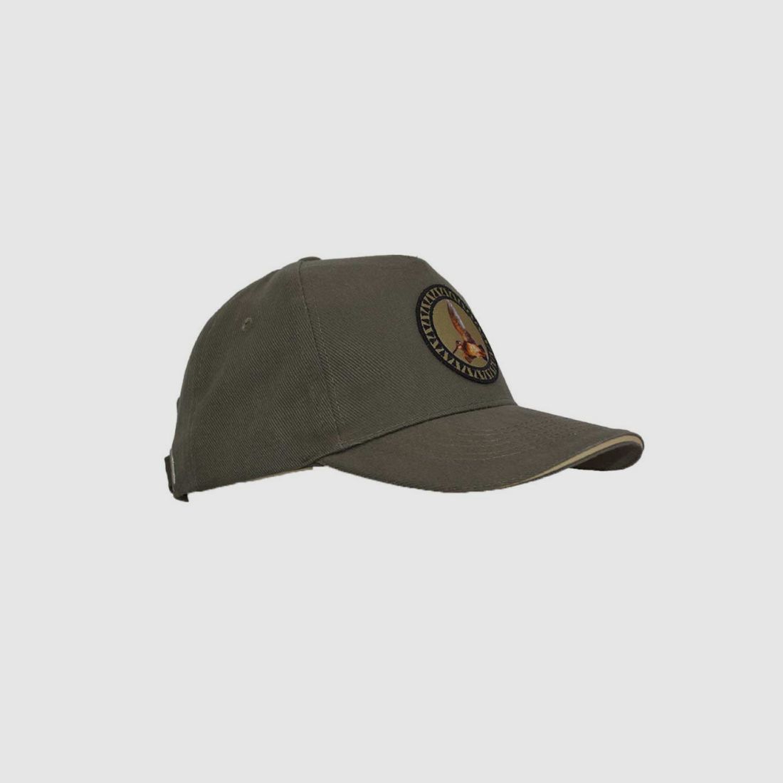 Casquette bécasse Bartavel® coton kaki visière courbée, image 2 sur 9