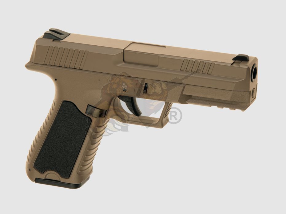 Cyma CM.127 AEP Airsoft Tan - max 0,5 Joule