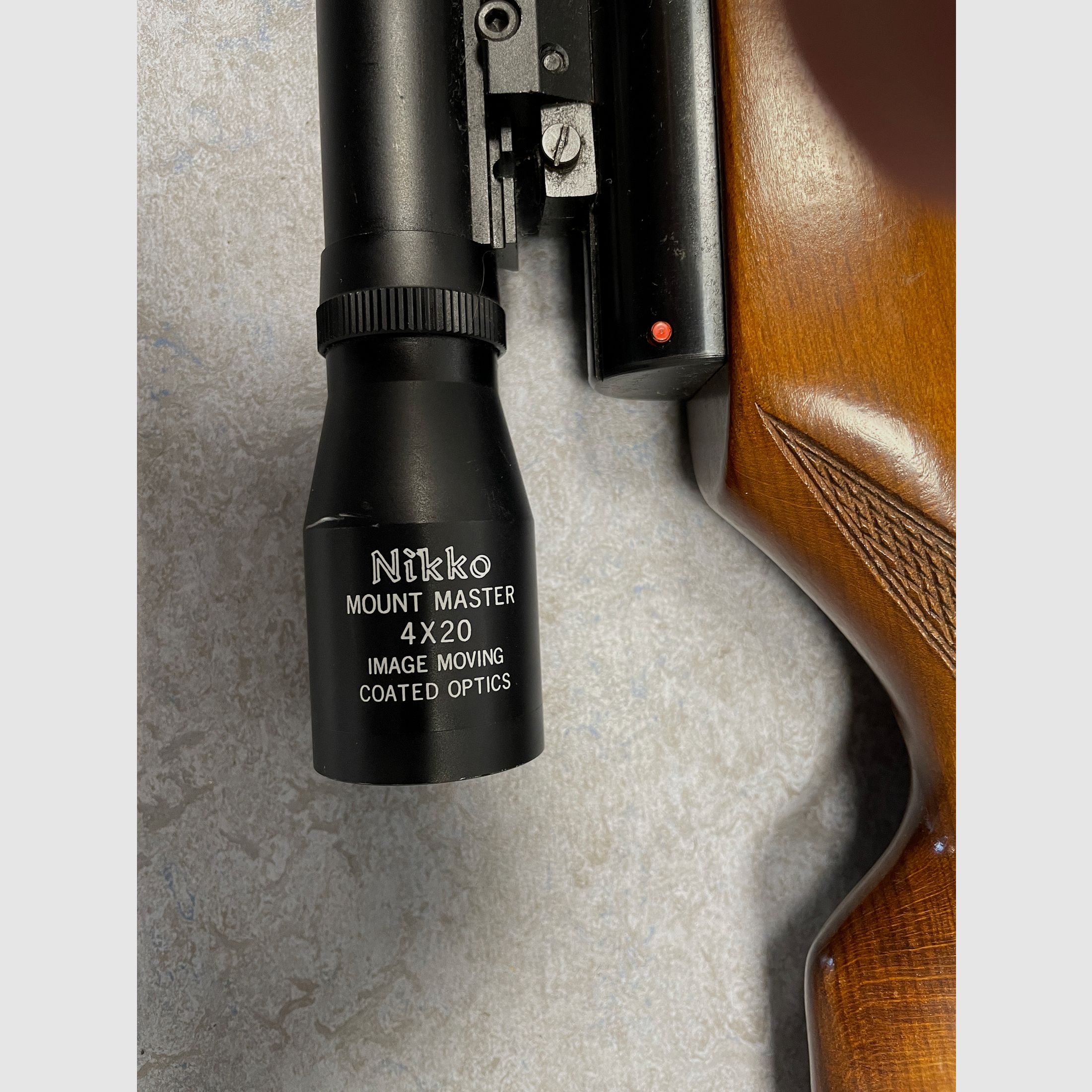 Weihrauch HW 80 Luftgewehr 4,5mm mit Nikko Zielfernrohr 4x20