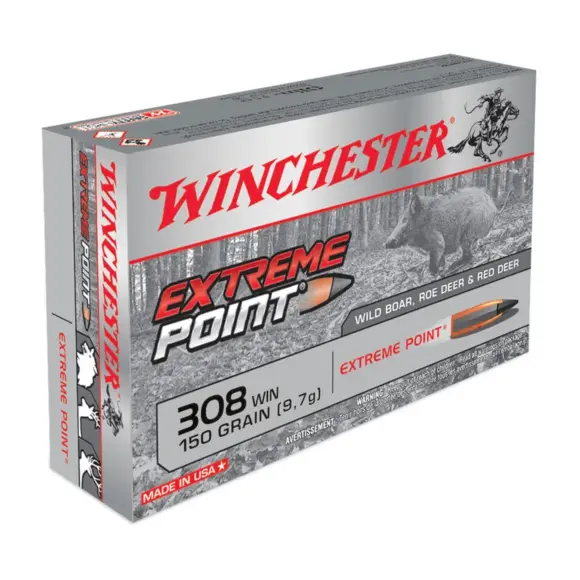 Winchester Extreme Point Jagdpatronen Kaliber 308 WIN