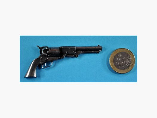 Vorderlader-Revolver Colt Dragoon als Metall-Anstecker