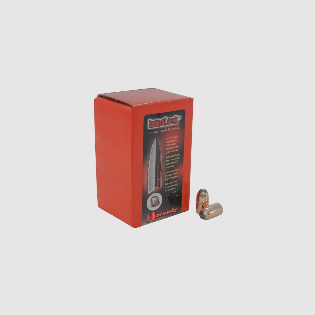 Hornady Geschoss .45/.458 INTERLOCK RN 350GR 50 Stück, Bild 1 von 5