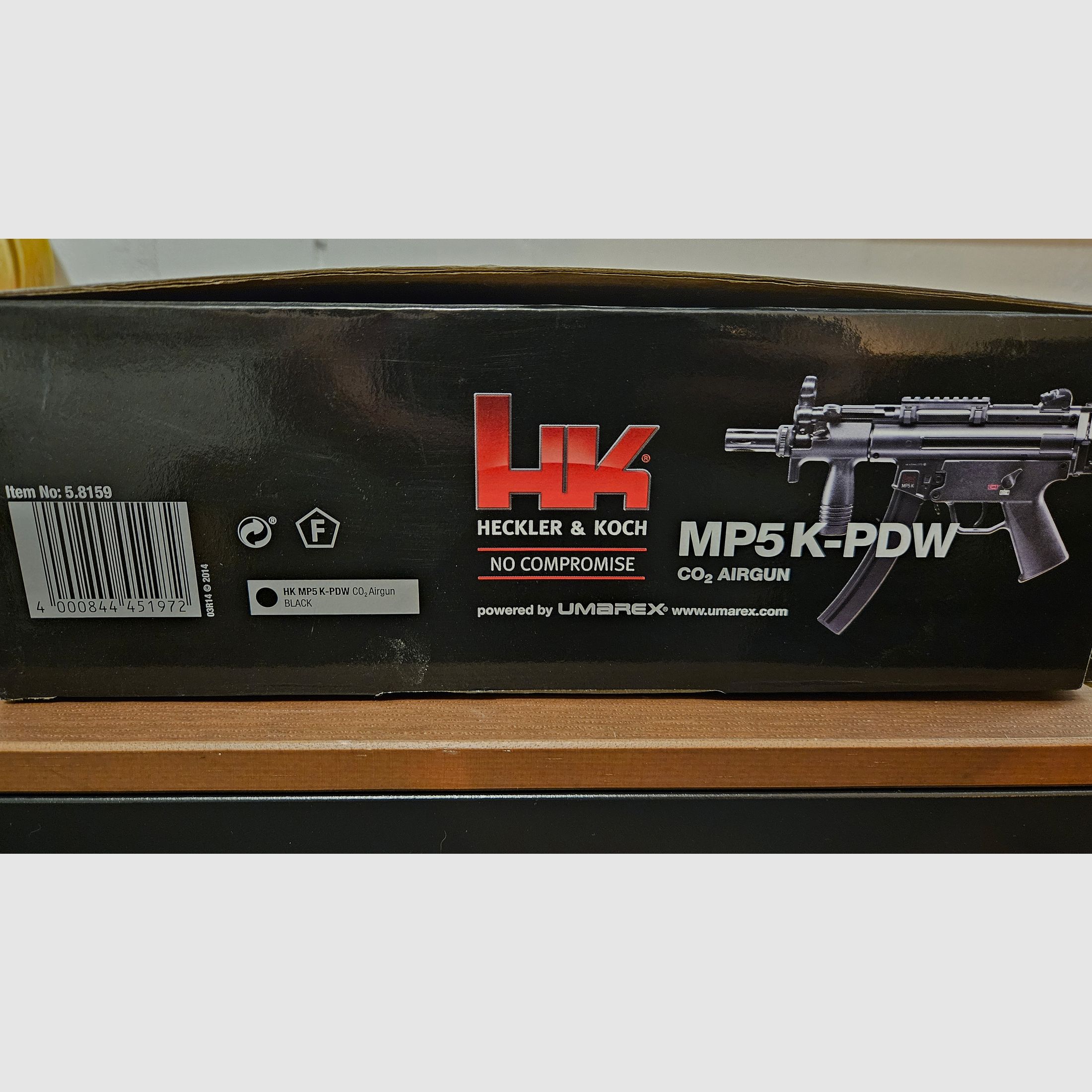 Heckler & Koch HK MP5 K-PDW 4,5 mm (.177) BB, CO₂, < 3,0 J / UMAREX luchtgeweer