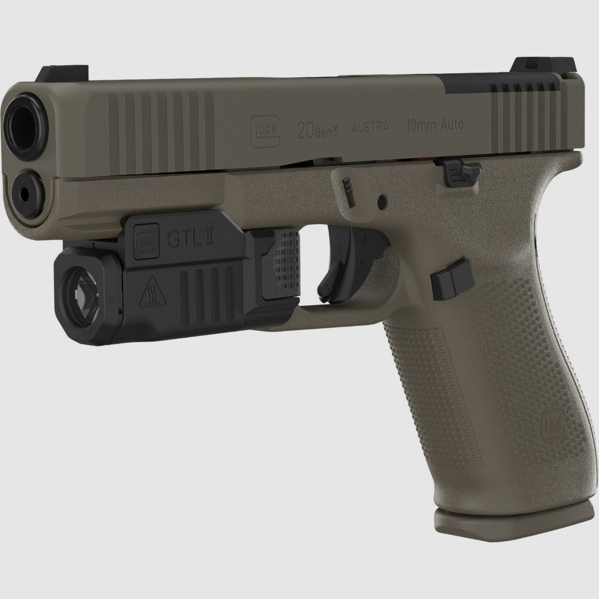 Glock 20 MOS Hunter Edition + Latarka GTL II, zdjęcie 2 z 8