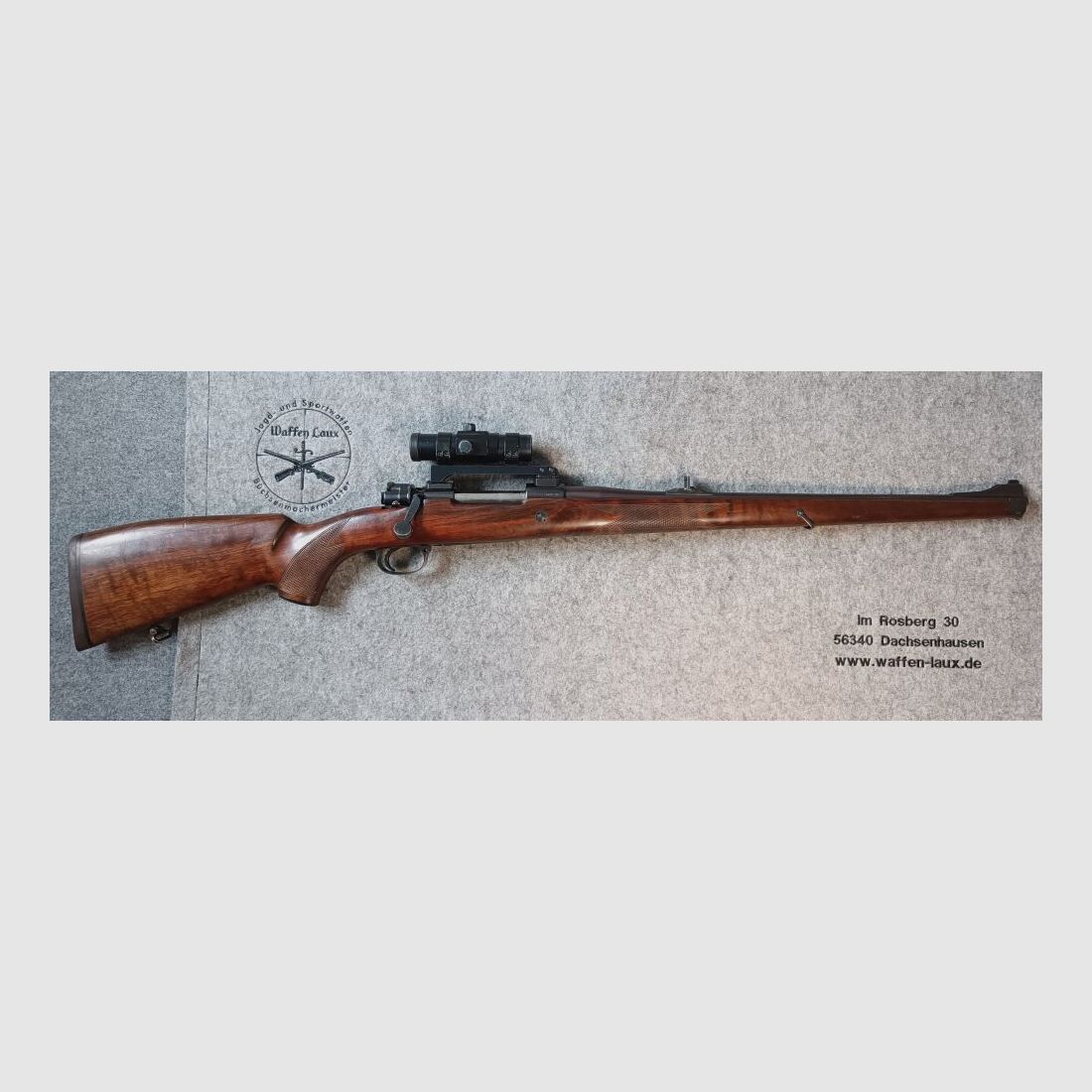 BRNO ARMS CZ Mod. 98 Stutzen mit Rotpunkt mit Recknagel Abzug