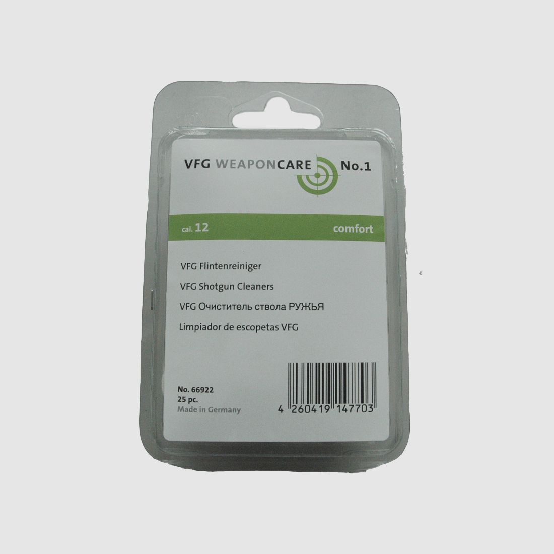 VFG Reiniger Comfort .12 25 stuks