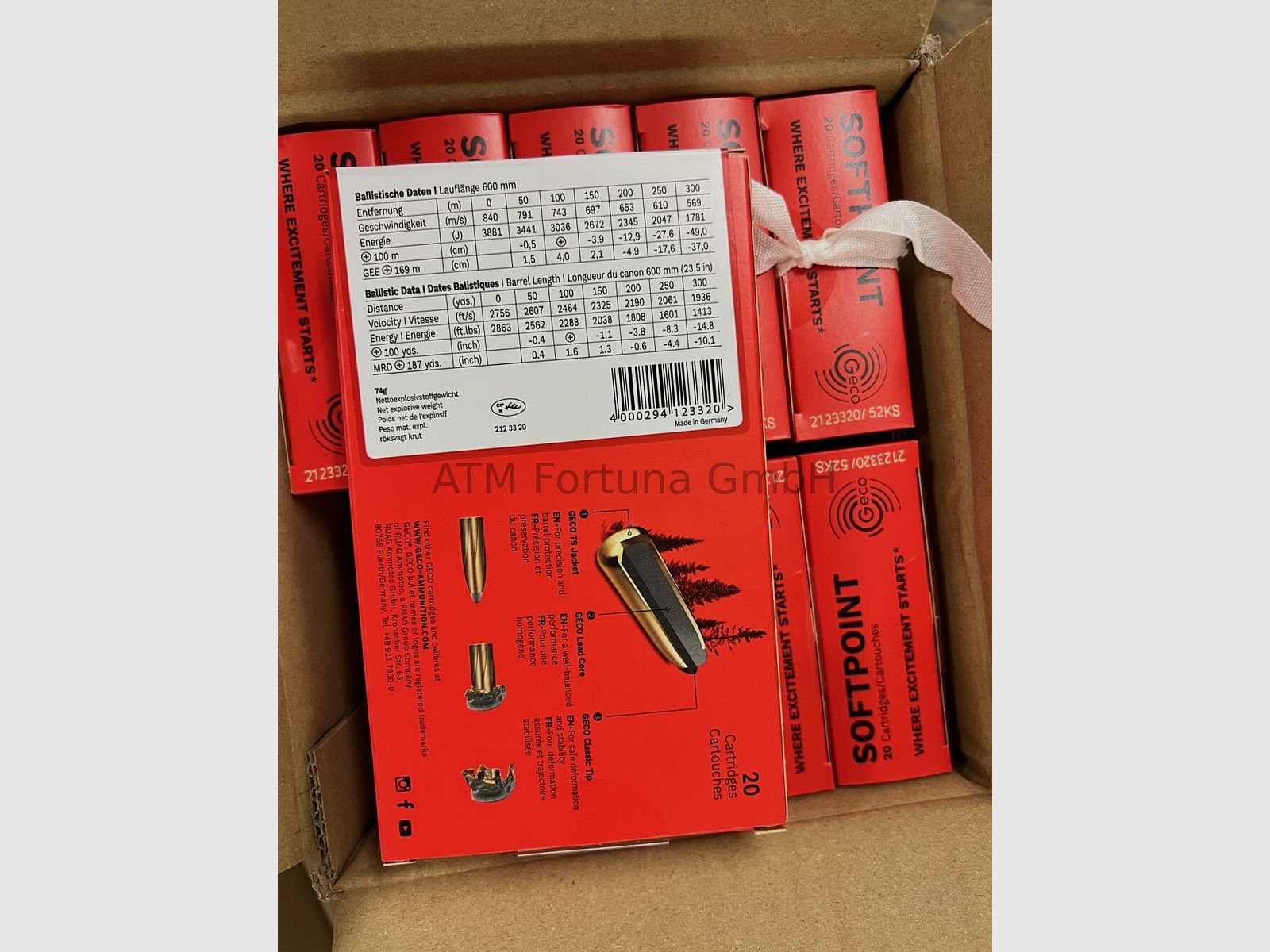 GECO	 Softpoint 30-06 Spr. Teilmantel 11,0g/170grs.