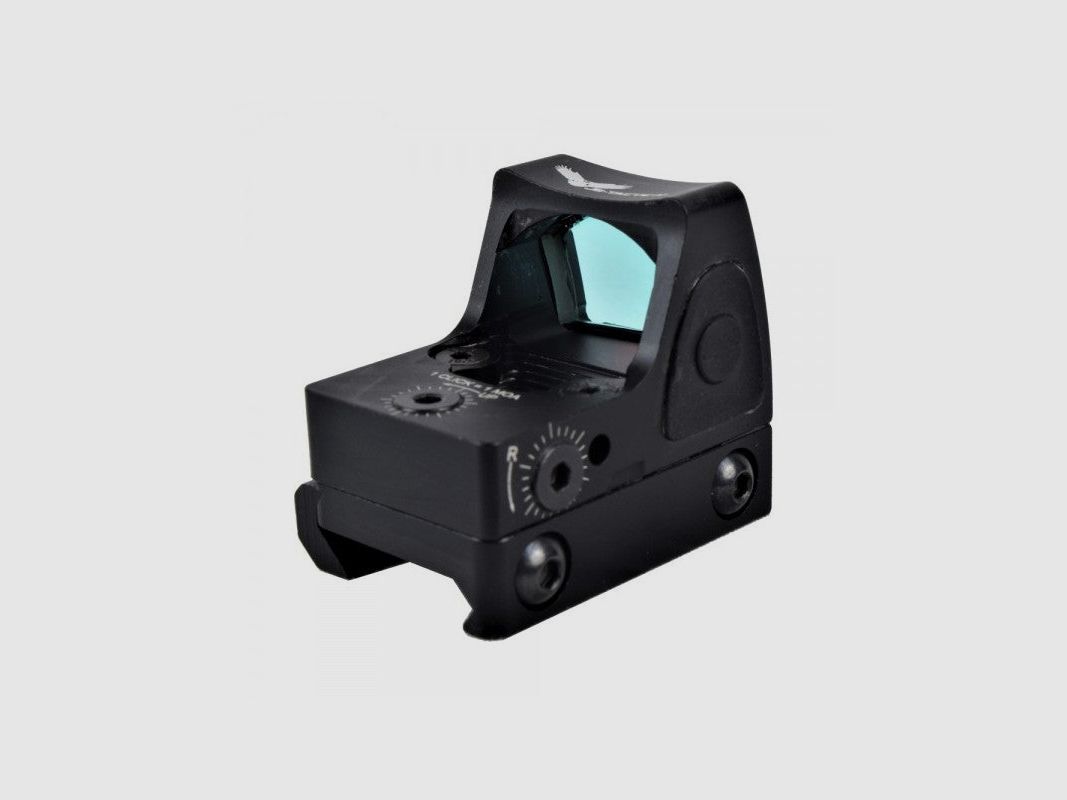 JS-TACTICAL MINI RODE DOT ZWART, afbeelding 2 van 4