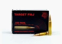 GECO .223 REM Target FMJ, 55 grs