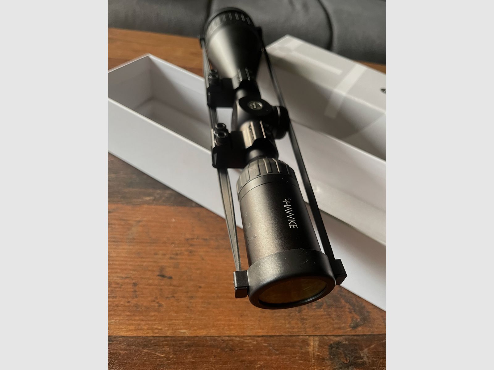  HAWKE AIRMAX 4-12x50 AO Luftgewehr Visier ! Wie Neu 