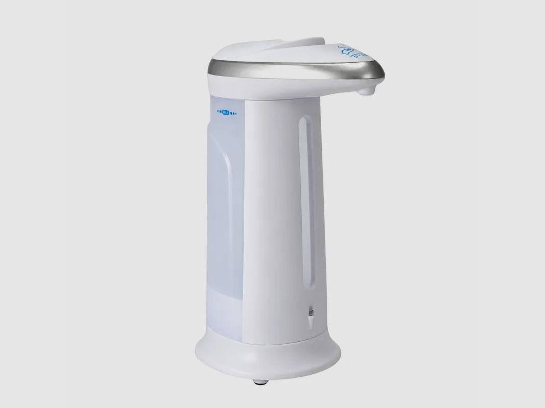 Distributore di sapone automatico 330ml - Plastica, immagine 2 di 5
