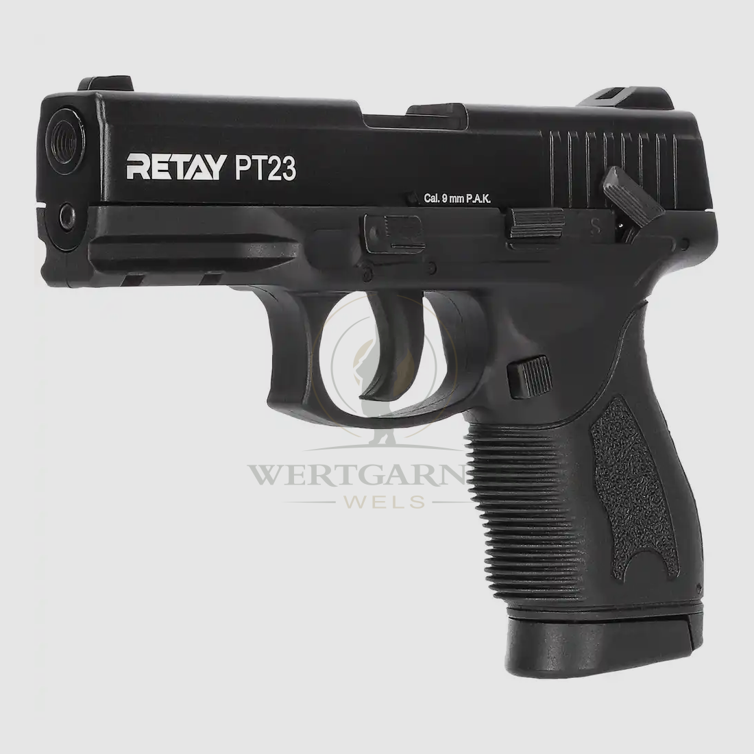 Retay PT-23 9mm P.A.K. schwarz, Bild 3 von 3