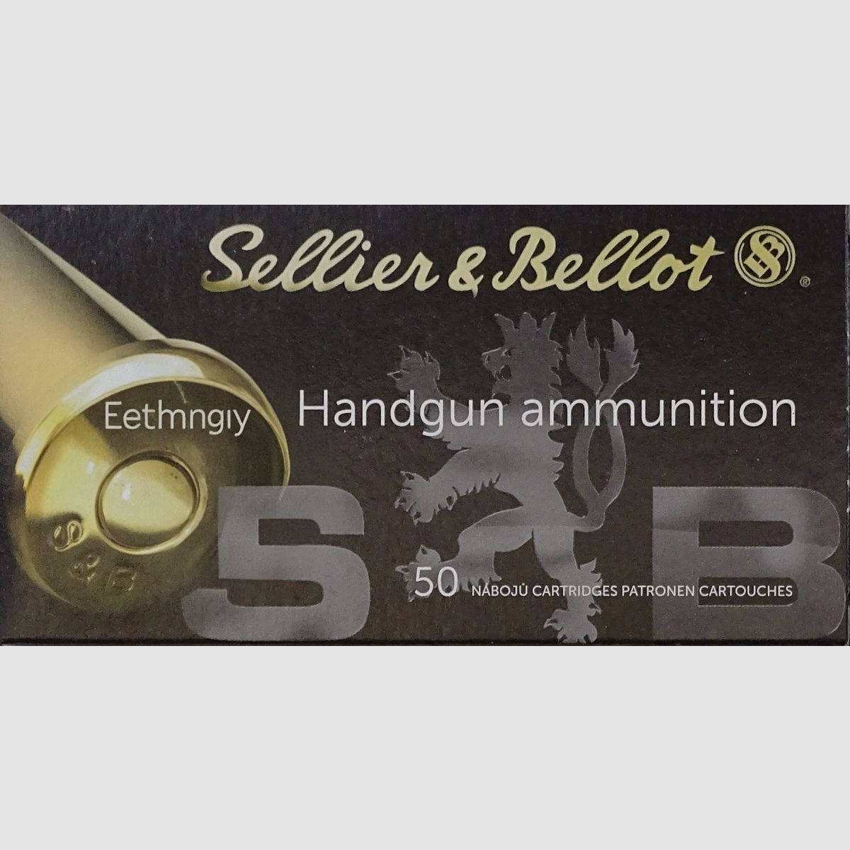 Sellier & Bellot .40S&W FMJ 165grs - 50 cartouches